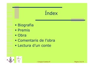 Pere Calders. Per Joan Nadal
