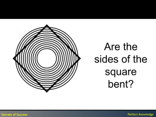 Are the
                     sides of the
                        square
                         bent?

Secrets of Success          Perfect Knowledge
 
