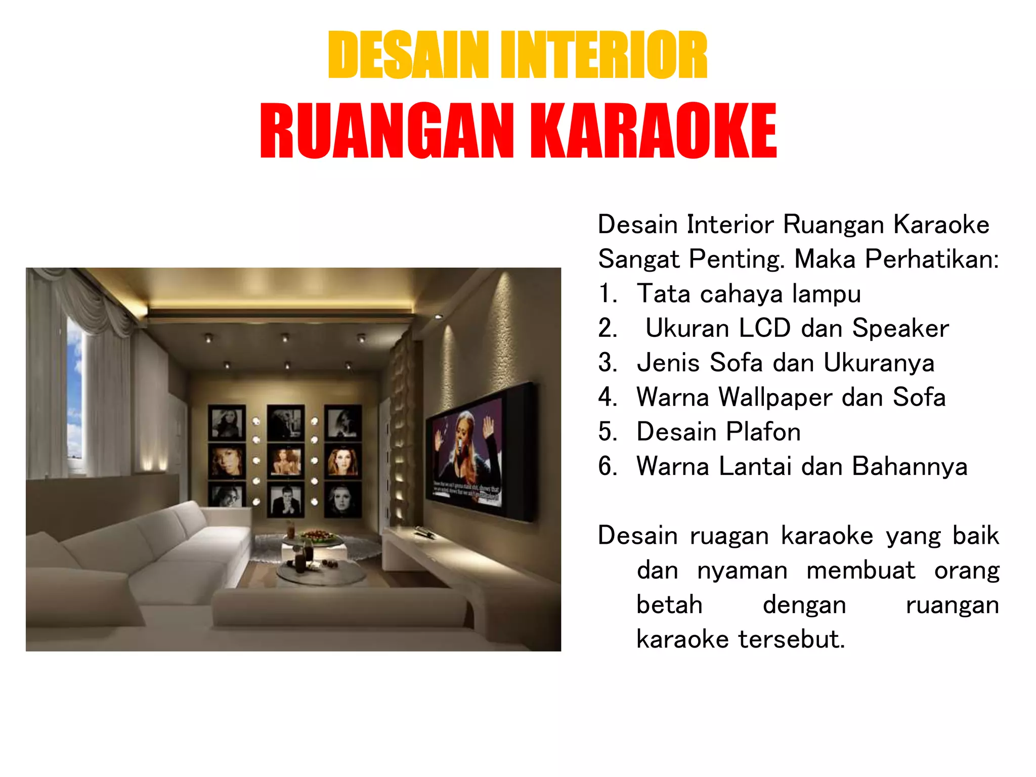 PEREDAM SUARA RUANGAN KARAOKE.ppt