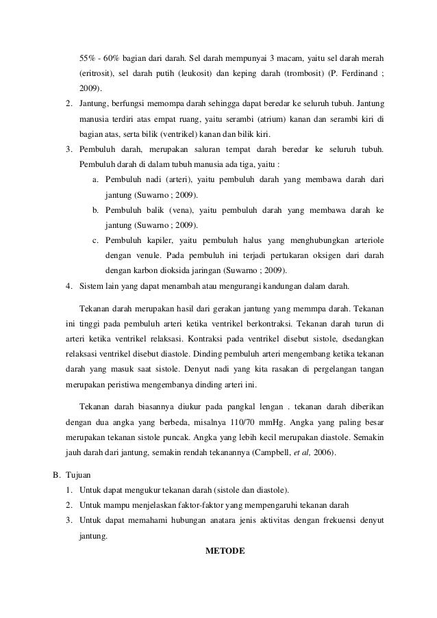 Faktor Yang Mempengaruhi Tekanan Darah Wulan