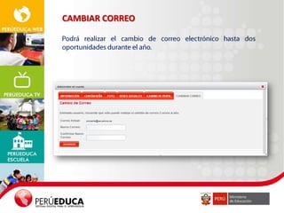 CAMBIAR CORREO

 