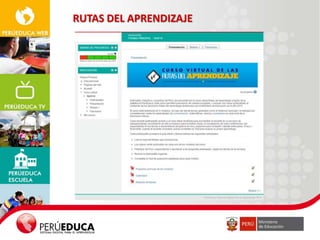 RUTAS DEL APRENDIZAJE

 
