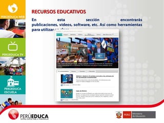 RECURSOS EDUCATIVOS

 