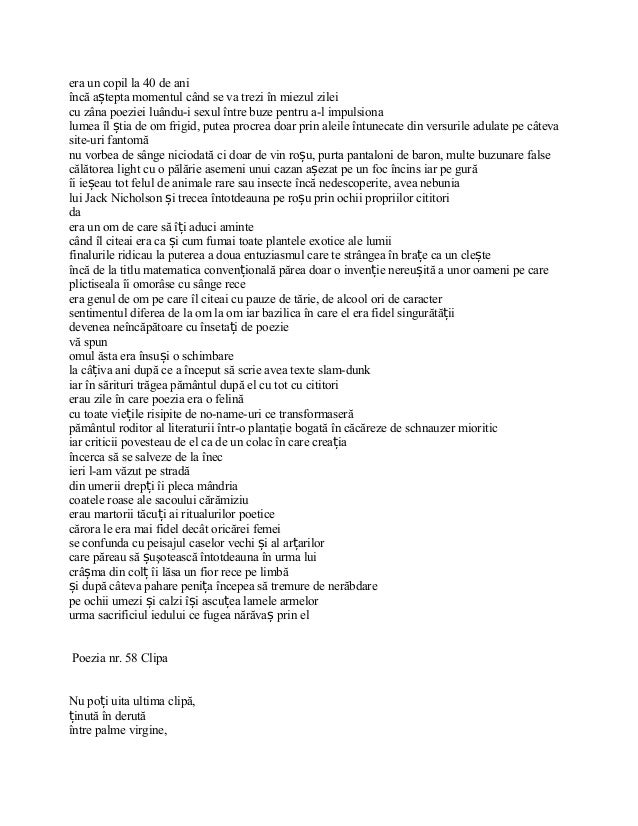 Poemele Inscrise In Concursul PeregrinÄri Centrul De ExcelenÈÄ D