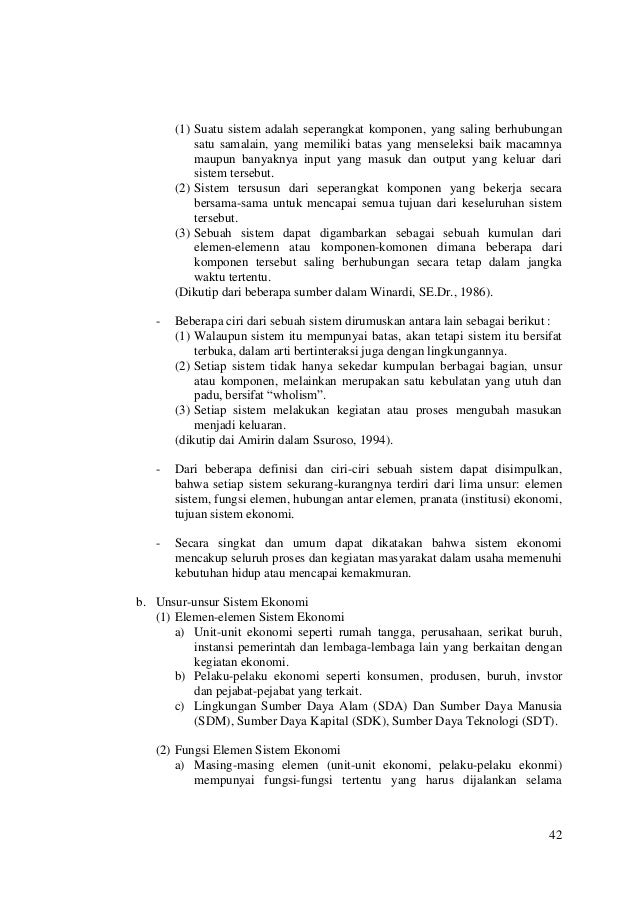Sebutkan Kebaikan Bums Baik Secara Ekonomi Maupun Nonekonomis Sebutkan Mendetail