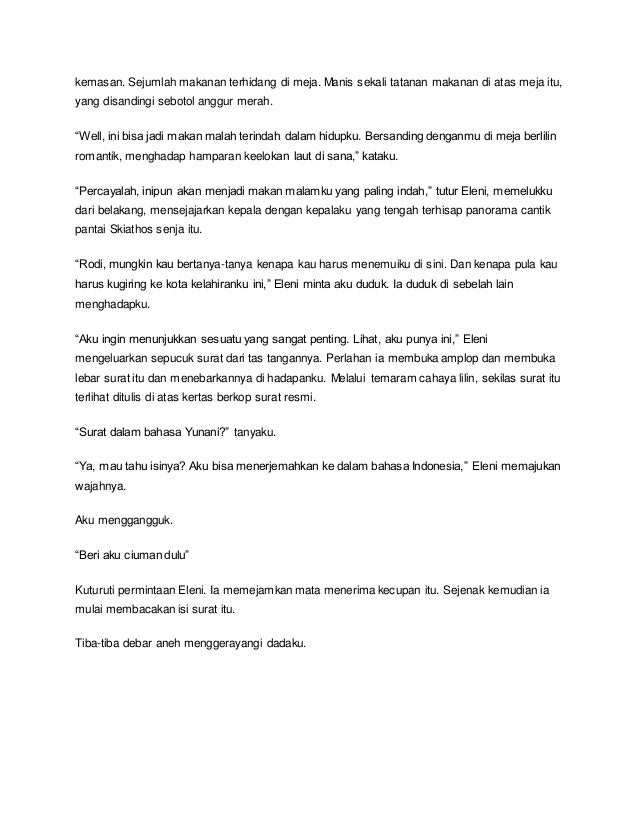 Perempuan Yunani dan Guru Bahasa Indonesia
