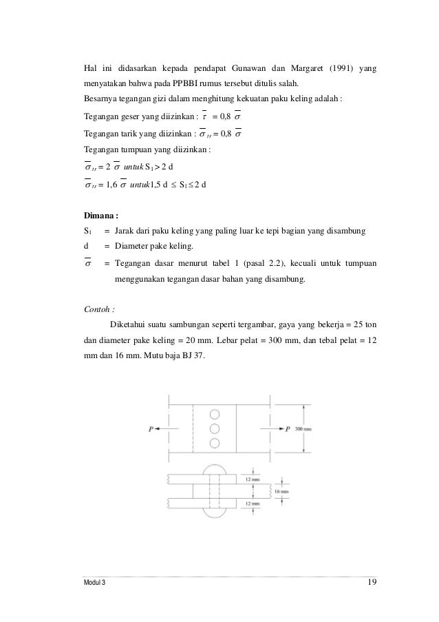Perencanaan Sambungan Profil Baja