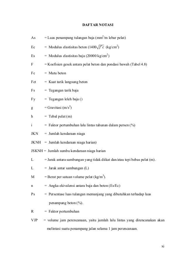 Perencanaan jalan beton