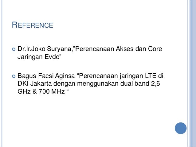 Perencanaan Jaringan Seluler