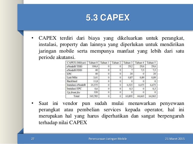 Perencanaan jaringan mobile seluler