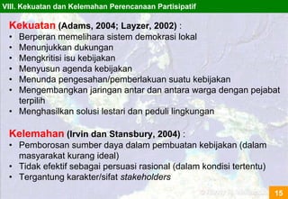 Participatory Planning: A Conceptual Framework | PDF