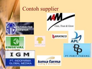Contoh supplier
 