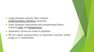 Peripheral neuropathy | PPTX