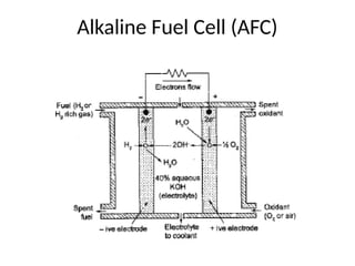 Alkaline Fuel Cell (AFC)
 