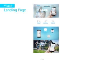 Visual
Landing Page