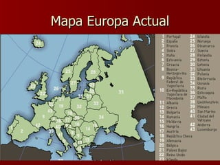Mapa Europa Actual 