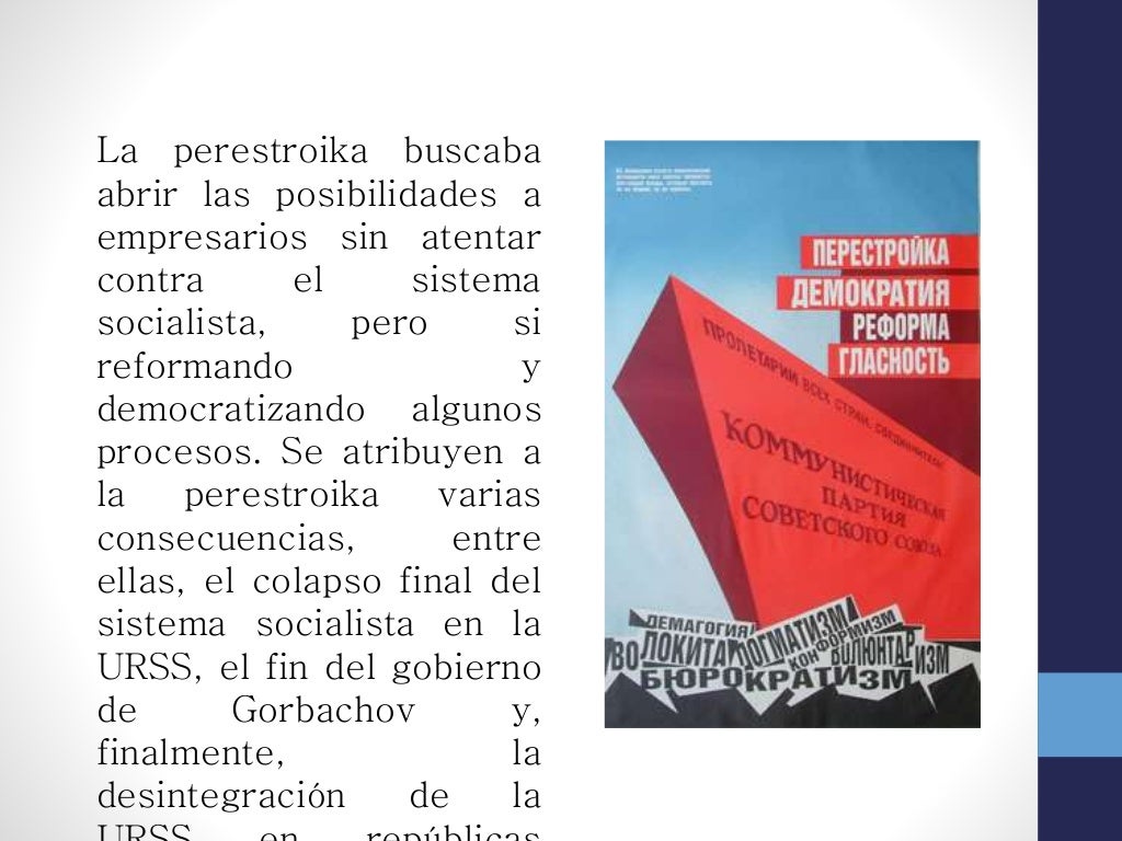 O Que Foram A Perestroika E Glasnost Brainly