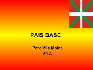 PAIS BASC Pere Vila Molas 5è A 