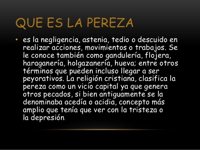 Pereza