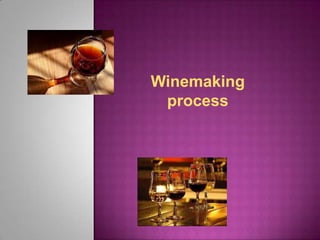 Winemaking
 process
 
