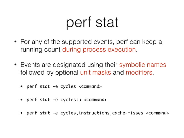 Introduction to Perf | PPT