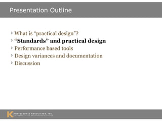 Performance Based Analysis & Practical Design | PPT