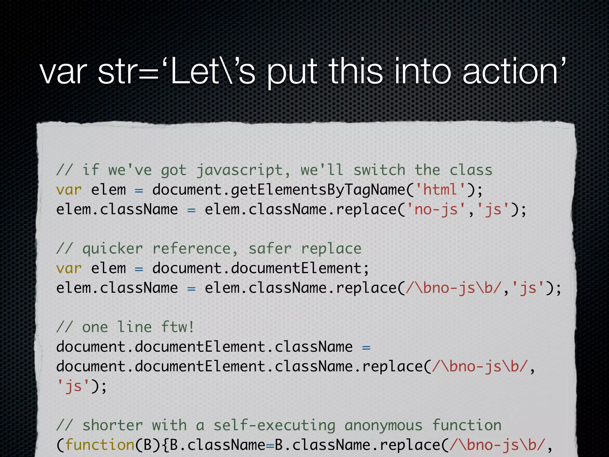 Setter Methods



view-source:setters.js
 