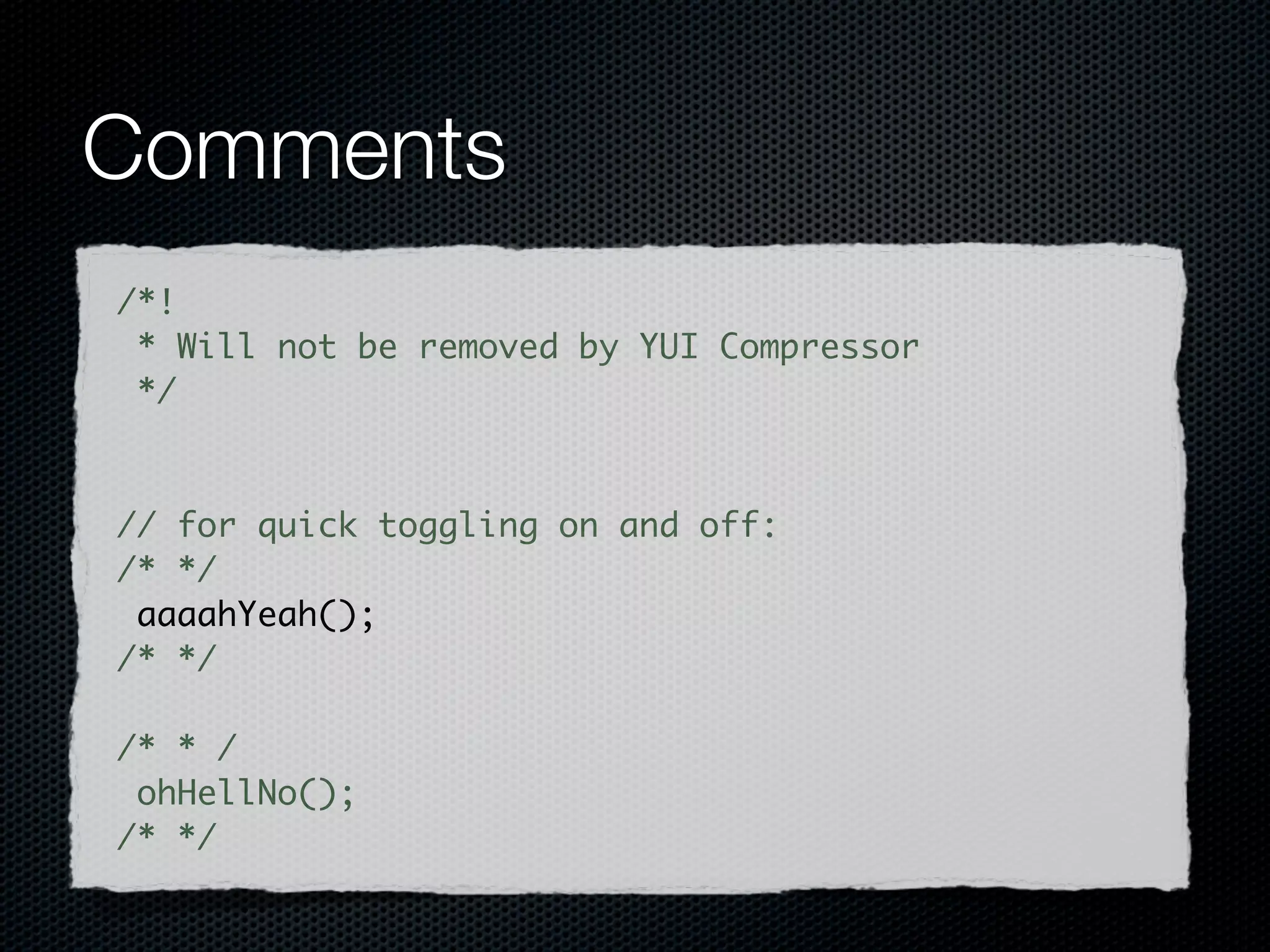 Compression
 