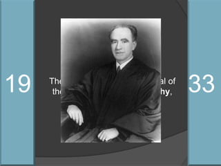 19 33Jun 15.The last US Governor-General of the Philippines, Frank Murphy, begins his term of office.