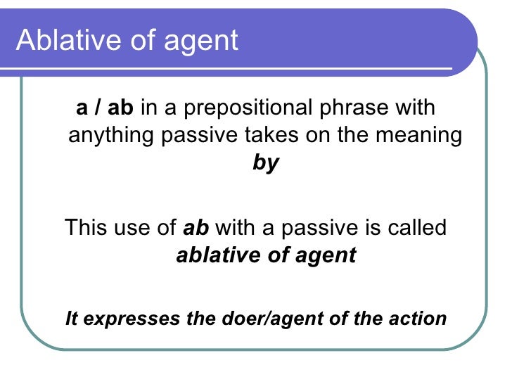 Perfect Passive Participles