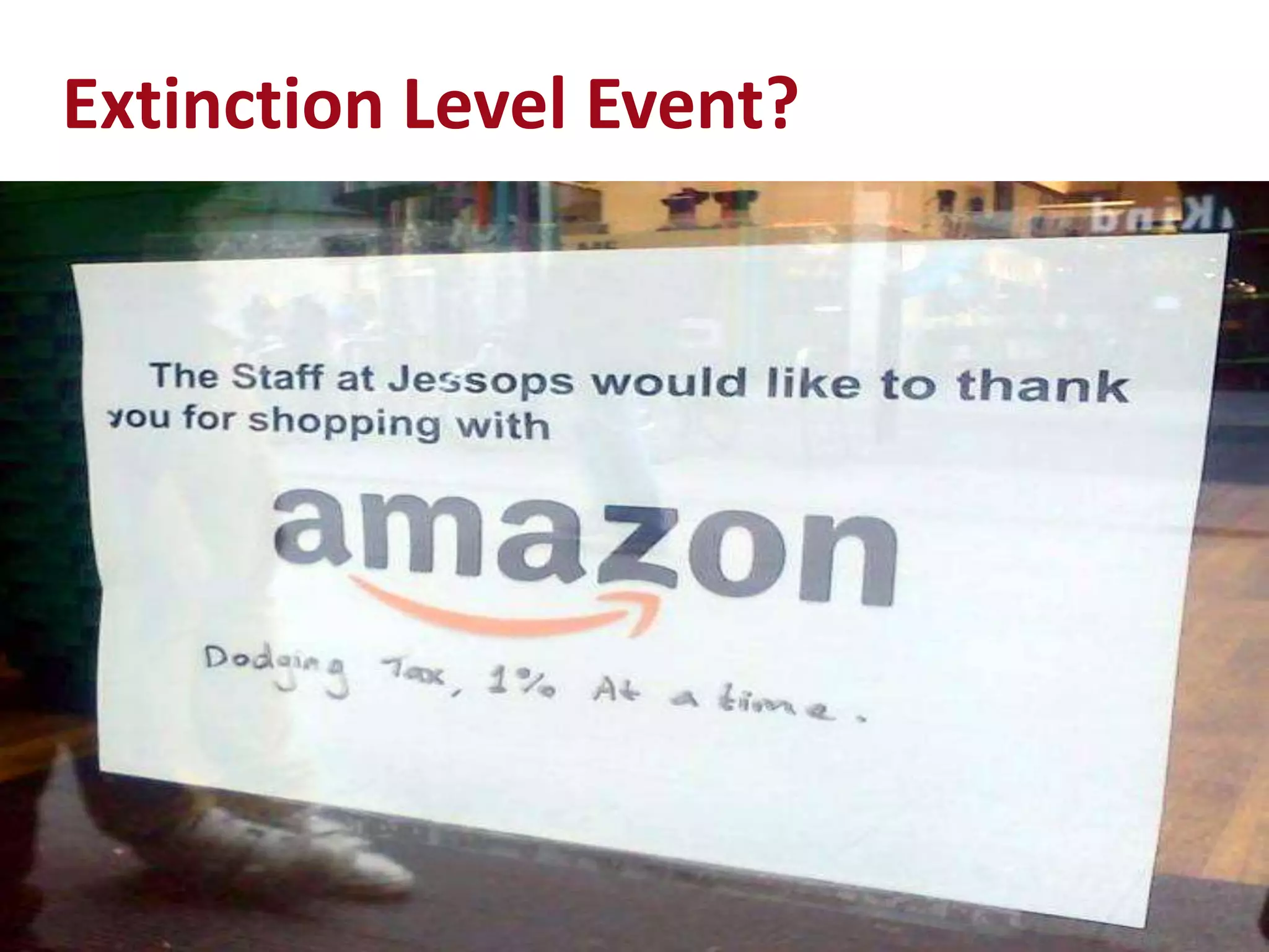 Extinction Level Event?
 