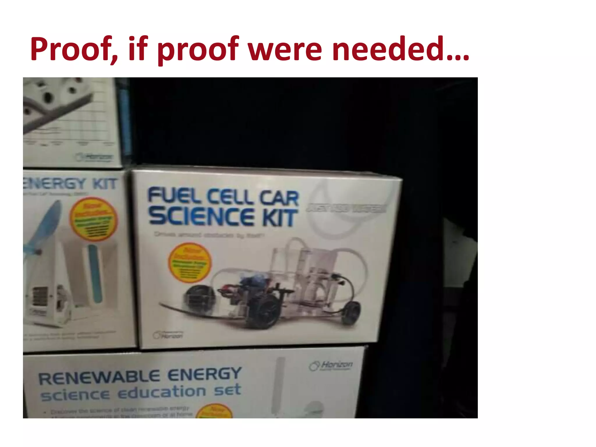 Proof, if proof were needed…
 