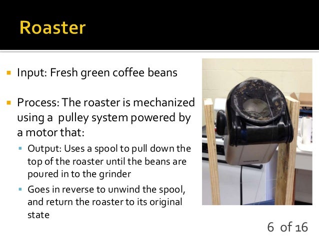 presentation about coffee maker