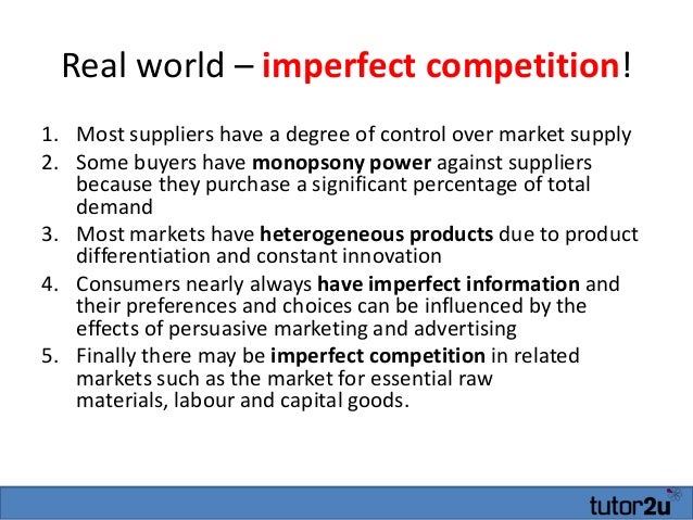 perfect competition a2 micro examples of perfect competition