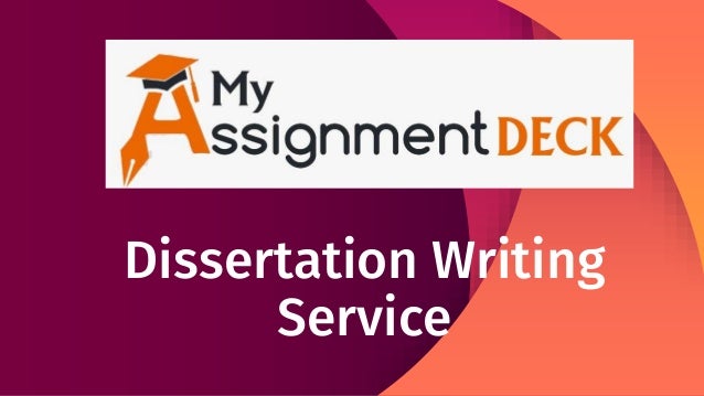 Dissertation Writing
Service
 