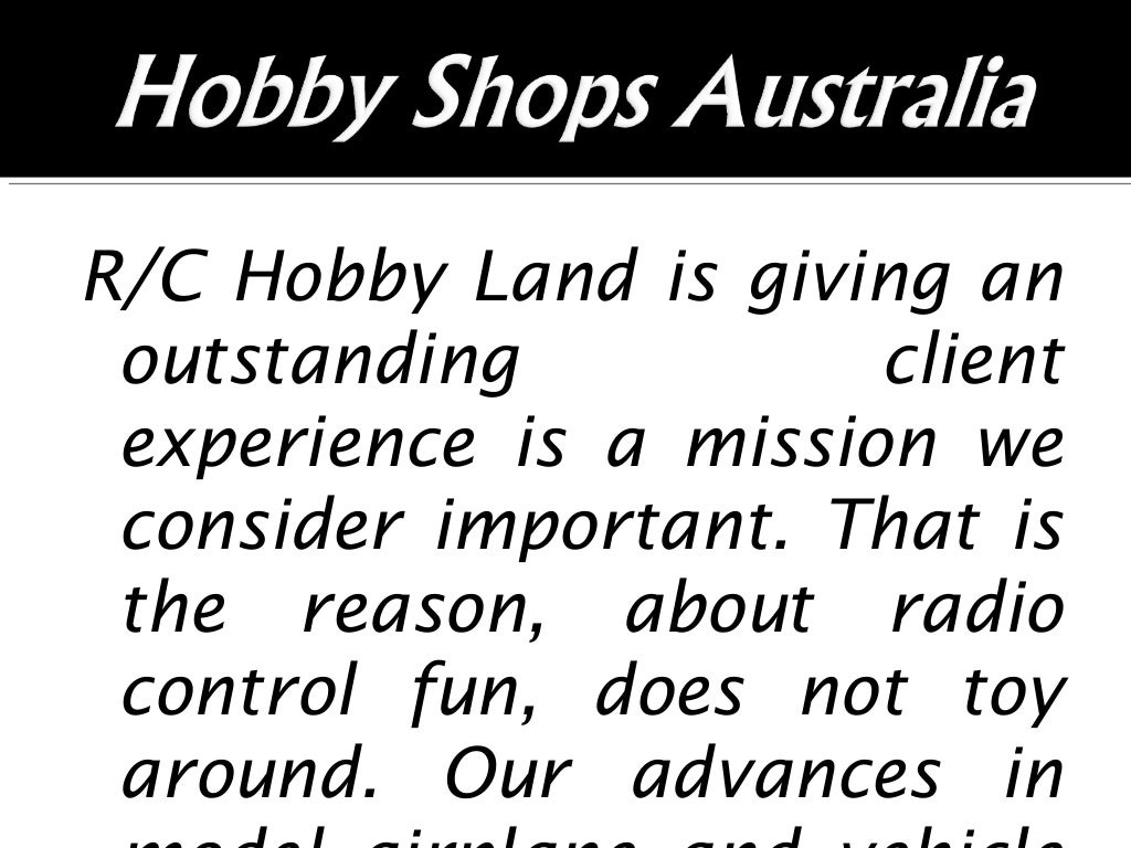 Perfect Hobby Shop for Multipurpose Tools in Australia