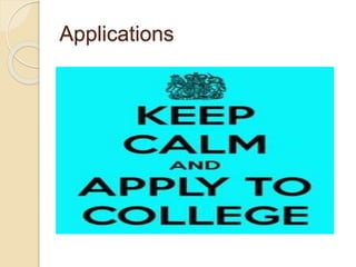 Applications
 