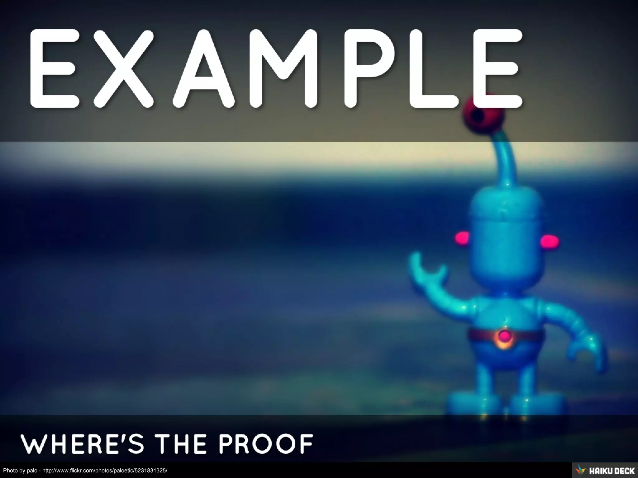 Photo by palo - http://www.flickr.com/photos/paloetic/5231831325/
 