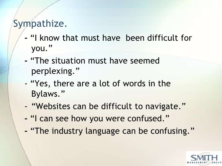 customer service sentences