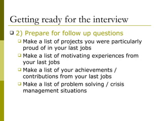 Perfect Phrases For The Perfect Interview | PPT