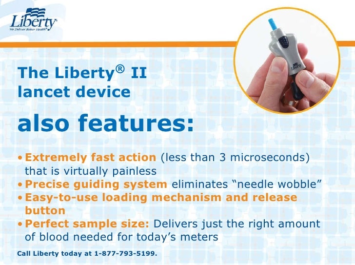 The Perfect Point Lancet and Liberty II Lancing Device Diabetes Tes…