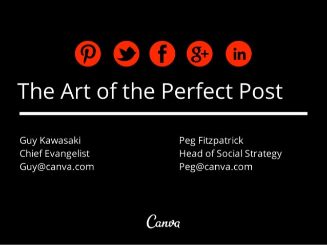 How to Create the Perfect Social-Media Post