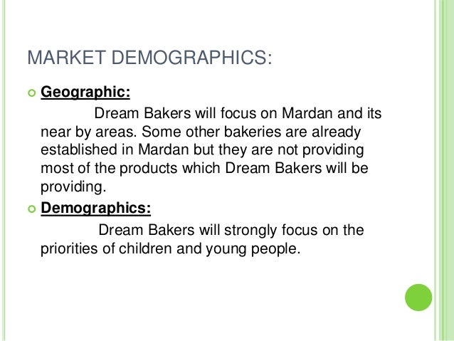 Sample Marketing Plan Of A Bakery Sample Marketing Plan Of A Bakery