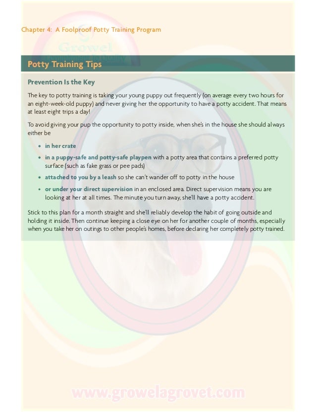 sophia yin potty training