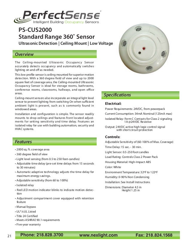 Perfectsense Product Catalog