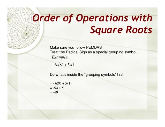 Perfect squaresandsquareroots (1)
