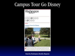 Campus Tour Go Disney




    Read the Washington Monthly Magazine
 