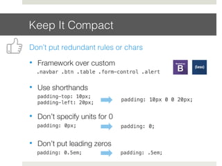 Perfect Styling - How to write better CSS | PDF