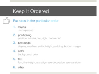 Perfect Styling - How to write better CSS | PDF