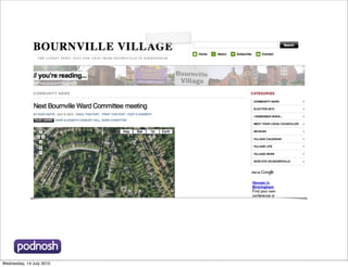 Wednesday, 14 July 2010
 